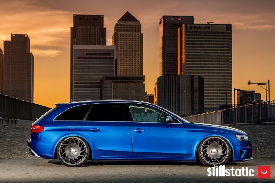  Audi RS4 Avant on Vossen Wheels (VLE1) 2016 года  (фото 15 из 24)